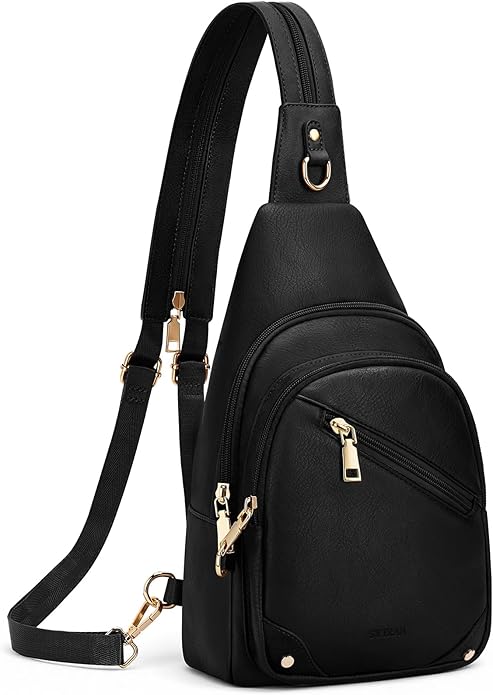 Anti Theft Sling Bag for Women, RFID Crossbody Purses Convertible Sling Backpack, Cross Body Purse Chest Bag