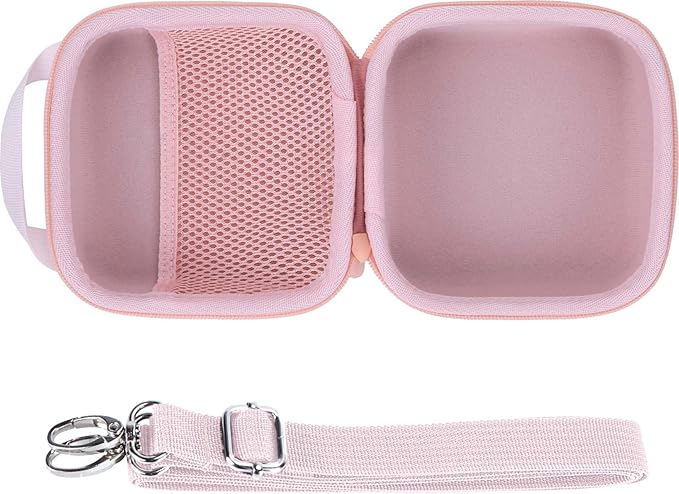 Storage Case Compatible with Fujifilm Mini 12/11 Instant Camera (Blush Pink Case)