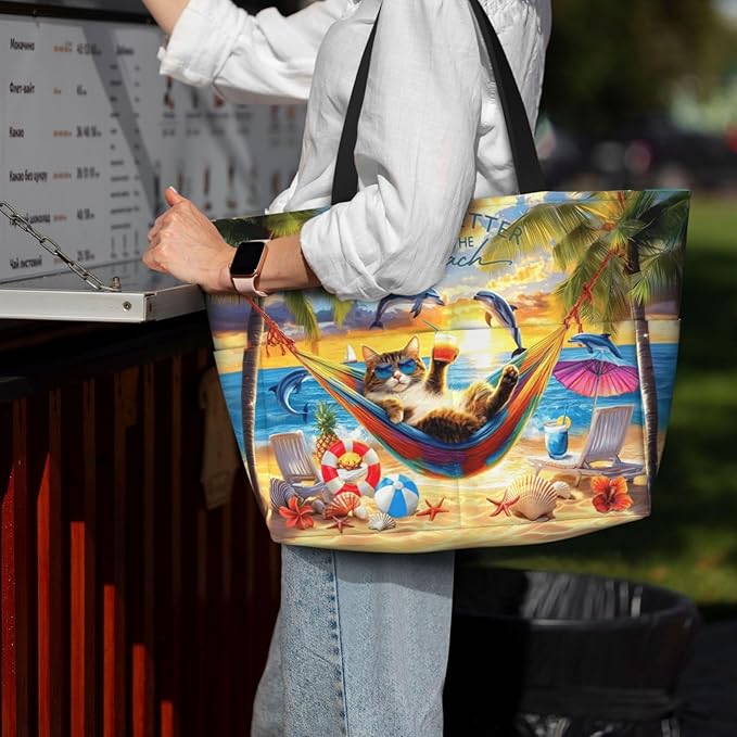 Extra Large Beach Bags For Women, Waterproof Beach Totes Bags For Women, Lightweight Foldable Pool Bag With Zipper