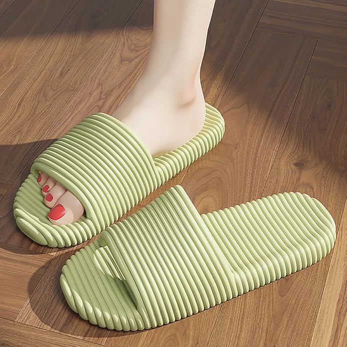 Shower Shoes for Women's Men's Home Slides Quick Drying Non-Slip Indoor Outdoor Slipper for Spa Gym Pool Beach Sandal