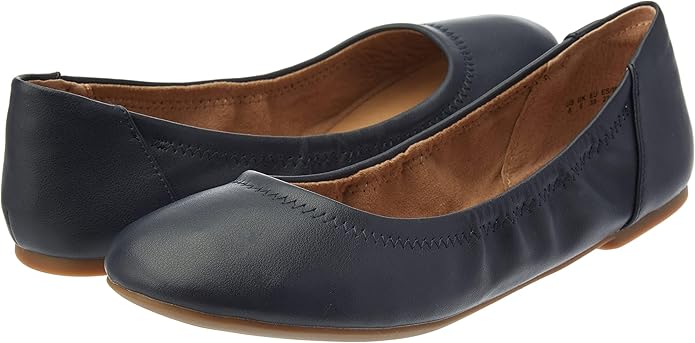 Amazon Essentials Women's Belice Comfortable Slip-On Ballet Flats Shoes