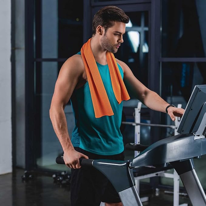 Redbaker 90 Pack Cooling Towels Bulk for Neck and Face 40" x 12" Ice Towel Multicolored Microfiber Cool Sweat Rag for Gym Workout Running Yoga Fitness Travel Outdoor Sports(Coloful)