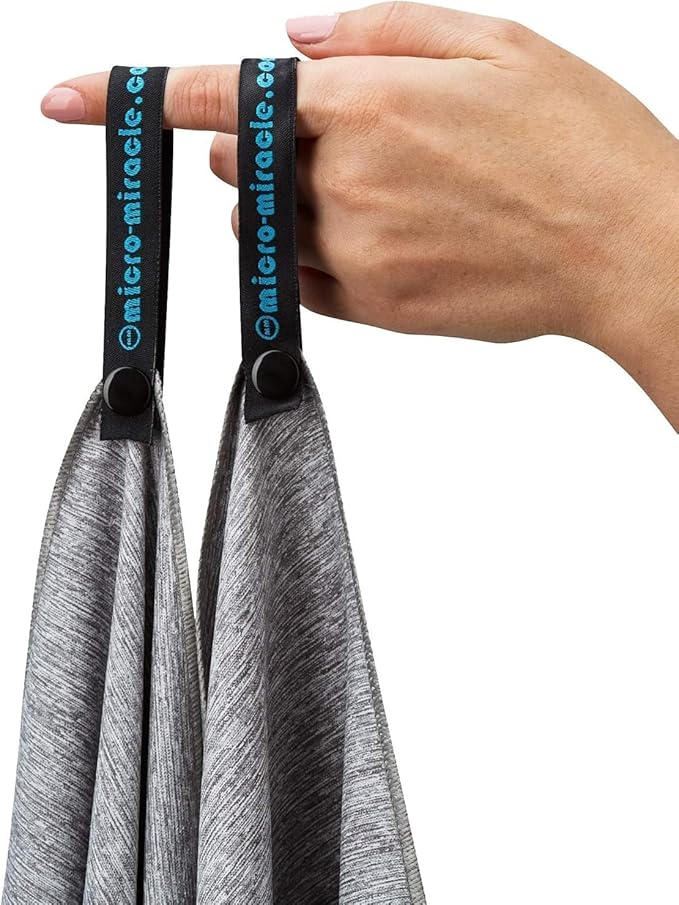 2-Pack Microfiber Towel - XXL Travel Quick Dry and Extra Soft Microfiber Towels, Lightweight and Compact for Gym, Swim Practice, Travel, Backpacking, Camping, RV, Beach, Camping