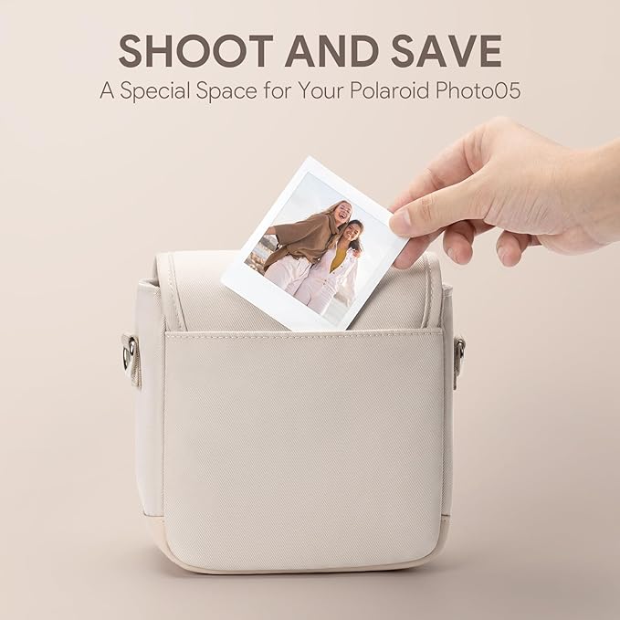Instax Camera Case Protective Case Compatible with Mini 12/11/40/40/99/EVO/Square SQ40/1,Diy Instax Case with Adjustable Shoulder