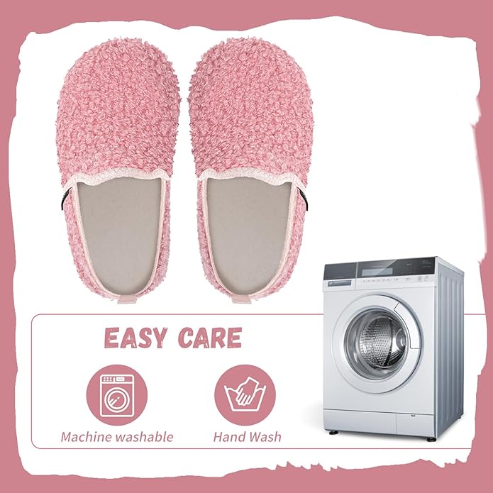WateLves Kids Toddler Slippers Girls Boys Slip on House Shoes Lightweight Anti Slip Sock Slippers Winter Indoor Outdoor Walking Shoes