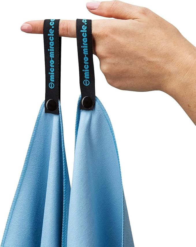 2-Pack Microfiber Towel - XXL Travel Quick Dry and Extra Soft Microfiber Towels, Lightweight and Compact for Gym, Swim Practice, Travel, Backpacking, Camping, RV, Beach, Camping