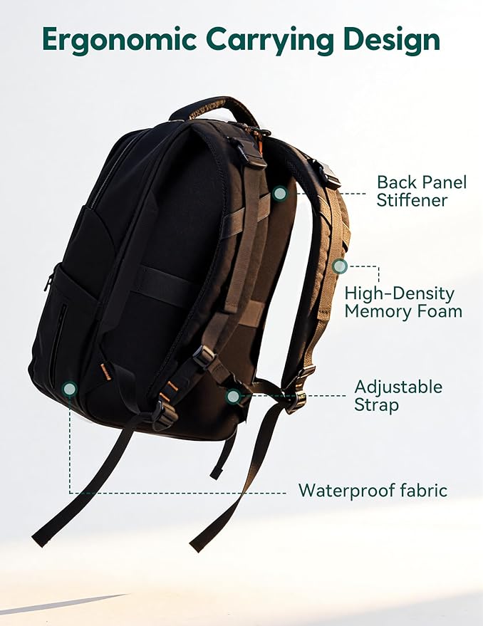 BABELIO Grid Wizard Diaper Bag Backpack - Multi Function Waterproof Diaper Bag, Travel Essentials Baby Bag with Insulated Bottle Holders, Baby Shower Gifts, Black