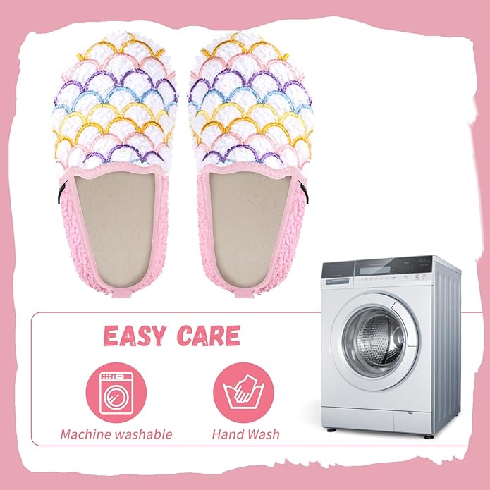 WateLves Kids Toddler Slippers Boys Girls House Shoes Slip on Sock Slippers Lightweight Winter Indoor Outdoor Walking Shoes