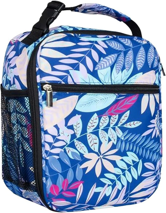 Insulated Lunch Bag for Men and Women, Leakproof Lunch Box with Mesh Pockets for Work, Gym, Travel or Camping, Lightweight and Easy Clean