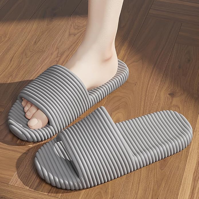 Thick Soled Home Slippers Shower Shoes Soft Indoor Shoes Lightweight Outdoor Sandals for Men and Women