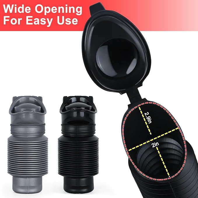 Pee Bottles for Men,Collapsible Urine Bottle with Disposable Replacement Bags,Car Pee Bottle for Men and Women,750ml,Leakproof, Emergency Urinal for Road Trips,Traffic Jams and Camping