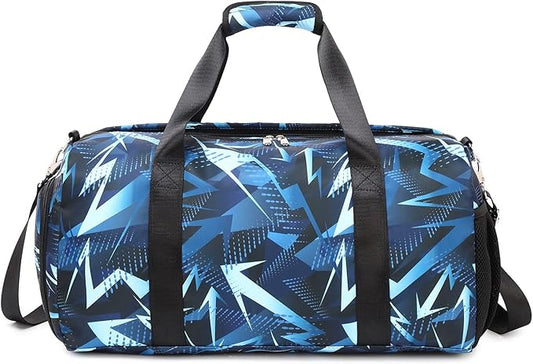 Dance Bag for Boy and Girls Duffle Gymnastics Gym Overnight Travel Sports Ballet Weekender Sleepover Carry On Bag with Shoe Compartments Water Resistant