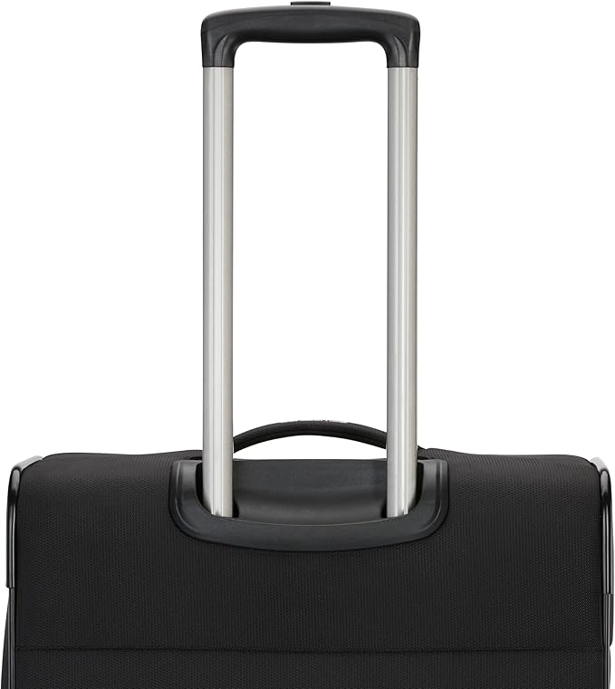Samsonite Ascella 4 Medium Checked Luggage - Black