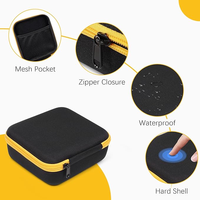 Travel Sunglasses Organizer Case with 5 Adjustable Slots, Multiple Pairs Eyeglass Portable Eyewear Box for Men Women