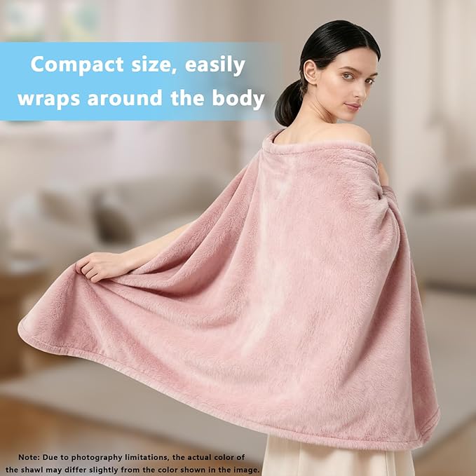 Ponchos for Women, Comfy Wearable Blanket, Gifts for People Who are Always Cold, Winter Shawl for Home, Office, Travel