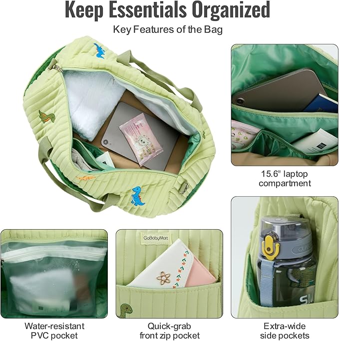 Women’s Travel Duffel Bag – Large Weekender & Overnight Travel Bag with Wet Pocket, Carry-On Friendly, Ideal as Hospital or Maternity Bag for Labor and Delivery
