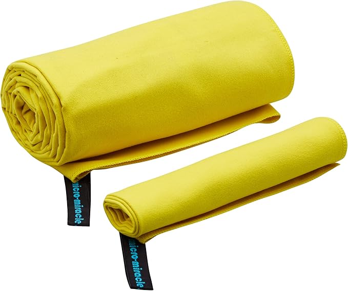 2-Pack Microfiber Towel - XXL Travel Quick Dry and Extra Soft Microfiber Towels, Lightweight and Compact for Gym, Swim Practice, Travel, Backpacking, Camping, RV, Beach, Camping