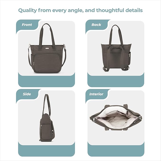 Travelon Anti-Theft Essentials Convertible Backpack/Tote