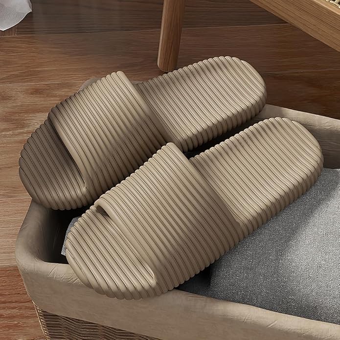 Shower Shoes for Women's Men's Home Slides Quick Drying Non-Slip Indoor Outdoor Slipper for Spa Gym Pool Beach Sandal