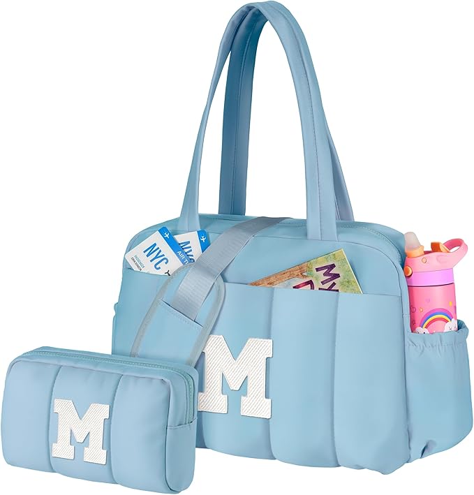 Gifts for Females-Teenage Girl Gifts-Duffle Bag, Weekender Bags for Girl-Overnight Bag with Wet Pocket-Personalized Gymnastics bag with Makeup Pouch-Birthday Gifts for 10 11 12 Year Old Girls