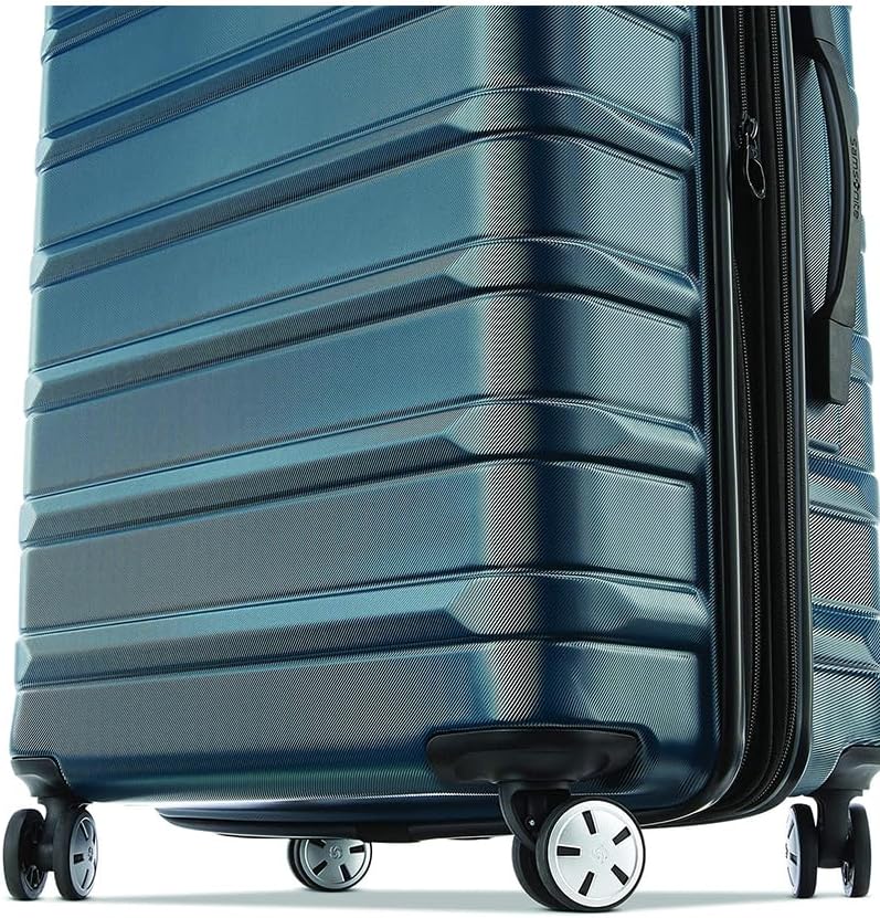 Samsonite Omni 2 Hardside Expandable Luggage with Spinner Wheels, 2-Piece Set (19/28), Nova Teal
