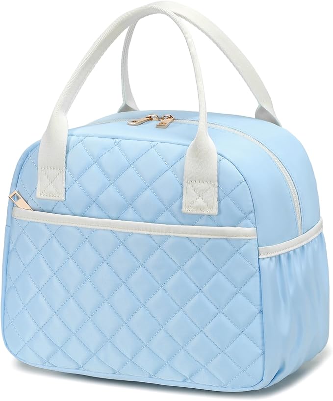 CAMTOP Lunch Box for Women Men Insulated Lunch Bag Lunch Tote Bag Leakproof Thermal Cooler Large Capacity for Travel Work School Picnic (Blue)
