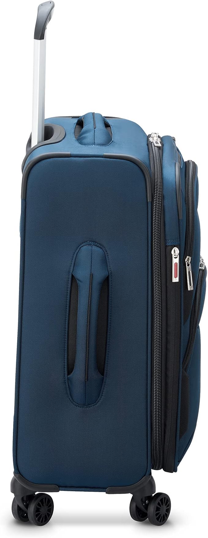 DELSEY PARIS Sky Max 2.0 Softside Expandable Luggage with Spinner Wheels, Blue, 2-Piece Set (21/Duffle)
