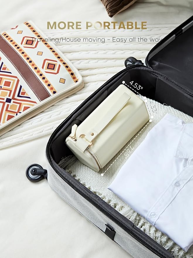 Sunglasses Travel Case Organizer Hangable for Men Women, Eyeglasses Foldable Storage Organizer