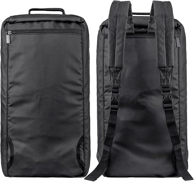large Gym Duffle Bag Backpack Waterproof Sports Duffel Bags Travel Weekender Bag for Men Women Overnight Bag with Shoes Compartment Black-Perfect (Black, Large 75L)