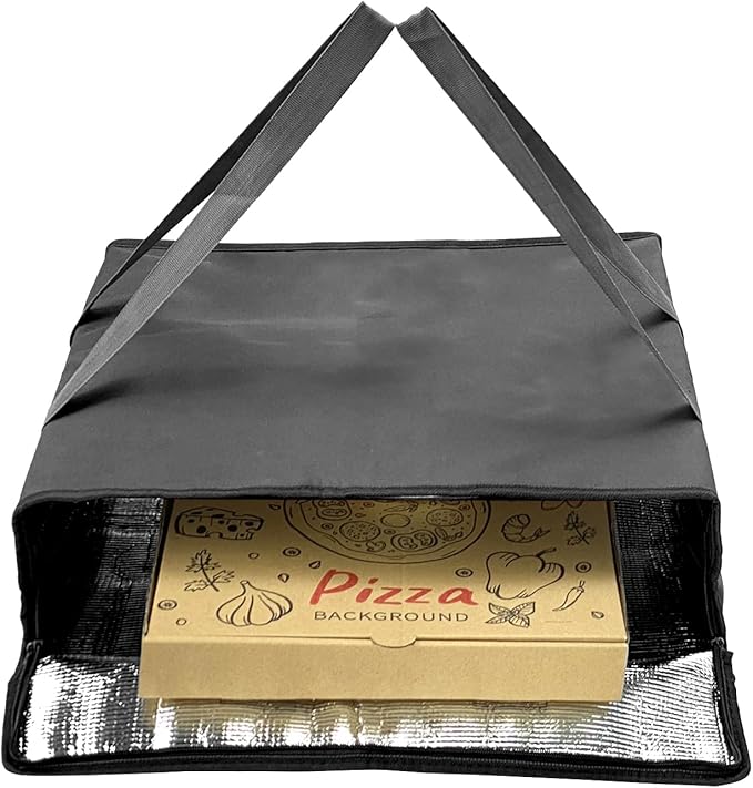 Yalin XXXL Large Insulated Cooler Bag, Styrofoam Cooler of Keep Food Hot or Cold, Reusable Double Zipper Food Delivery Bag for Grocery Shopping, 23" W x 15" H x 14" D