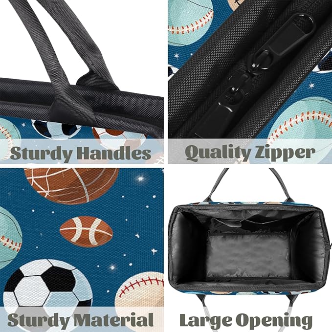 Overnight Weekender Bags for Women Men, Sports Balls Waterproof Travel Carry On Duffel Bag, Lightweight Sports Gym Bag for Fitness, Workout, Travel