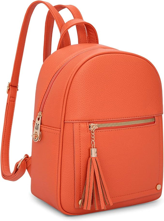 Montana West Mini Backpack Purse for Women Anti Theft Backpacks with Secured Zipper and Tassel