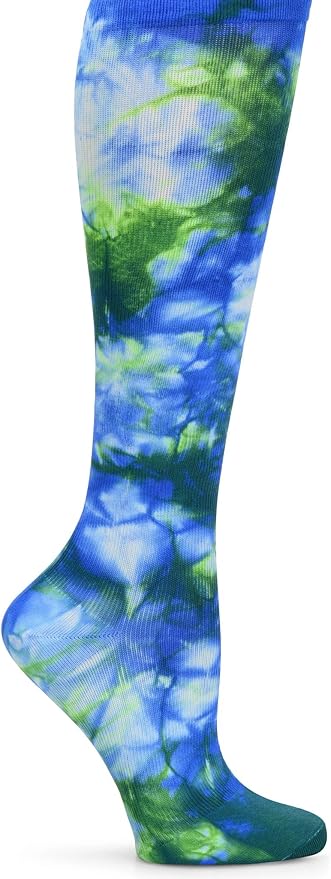 Nurse Mates Women's Calf Socks | 12-14 mmHg Compression | Superior Support & Comfort | 1 Pair