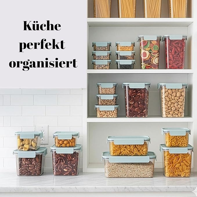 LocknLock Classic-Plus Plastic Food Storage Container | Airtight Plastic Food Storage Containers with Lids | BPA Free Stackable Food Storage for Meal Prep, Leakproof, Freezer & Dishwasher Safe, 910ml