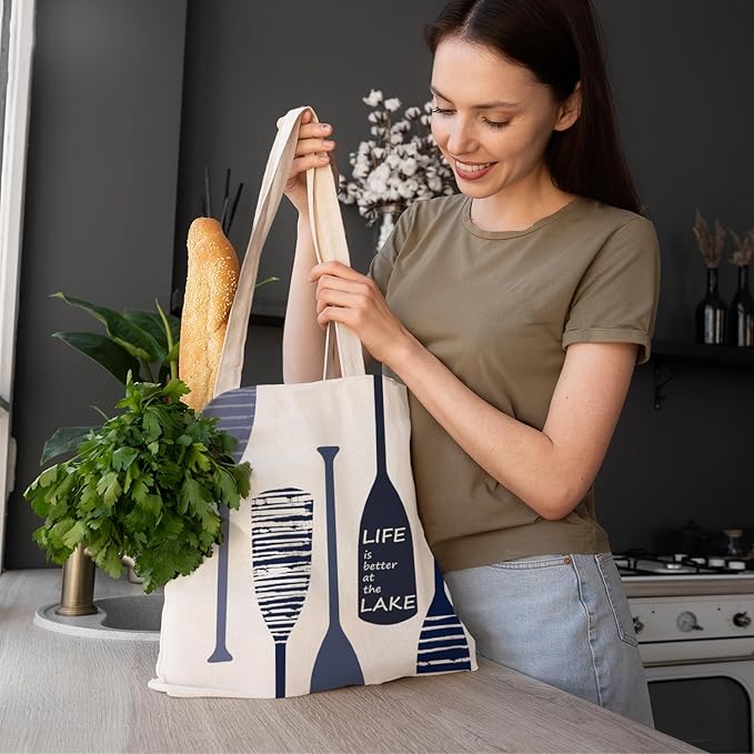 FBB Ocaen Beachy Ocean Sea Fish Reusable Grocery Shopping Bag