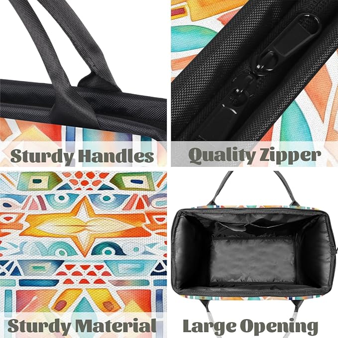 Colorful Patterns Overnight Weekender Bag for Women Men Travel Duffel Bags Waterproof Luggage Carry on Sports Yoga Gym Bag