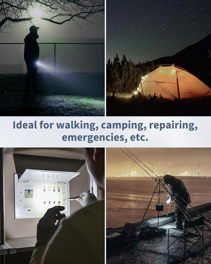 Uniclife 10 Pack LED Keychain Flashlight Mini LED Keychain Light 12 Lumen Portable Ultra Bright Battery Powered Key Ring Torch for Outdoor Camping Hiking and Emergency Lighting, Black Shell