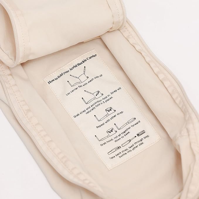 WildBird - Aerial Carry Bag - for the Aerial Buckle Baby Carrier (Sparrow) - Breathable, Lightweight, Durable - Quick Drying, Moisture Wicking - Polyester, Nylon, Spandex - Baby Bag, New Mom Gifts