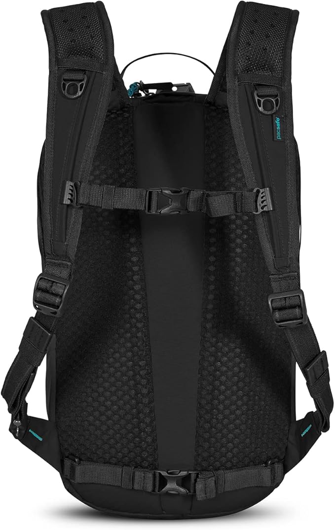 Pacsafe ECO 18L Anti Theft Backpack, ECONYL Black