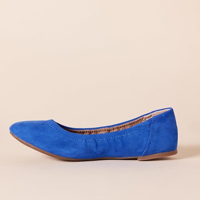 Amazon Essentials Women's Belice Comfortable Slip-On Ballet Flats Shoes