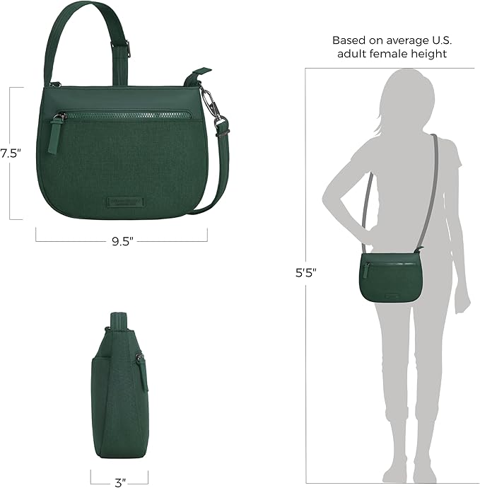 Travelon Anti-Theft Metro Saddle Crossbody