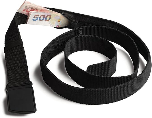 Pacsafe Cashsafe Anti-Theft Travel Belt Wallet, Black