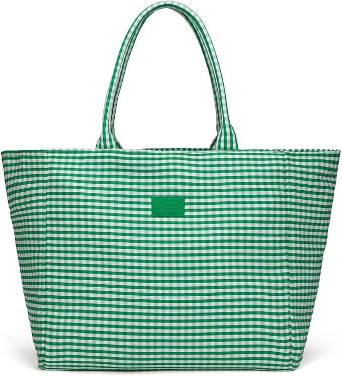Montana West x Lee Extra Large Soft Cotton Tote Bag for Women Thick Lightweight Shoulder Bag Reusable Grocery Bag