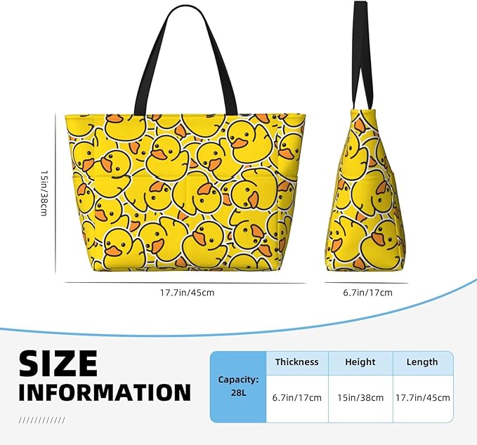 Beach Tote Bag for Women Beach Bag Waterproof and Sandproof Tote Bag with Wet Bag Large Travel Bag for Weekend Travel