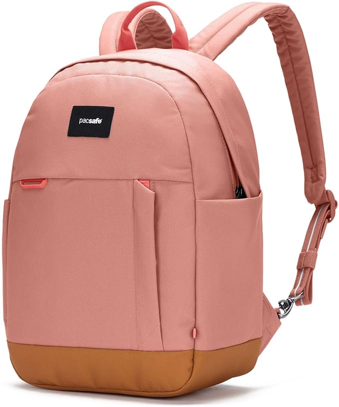 Pacsafe GO 15L Anti Theft Backpack, Rose