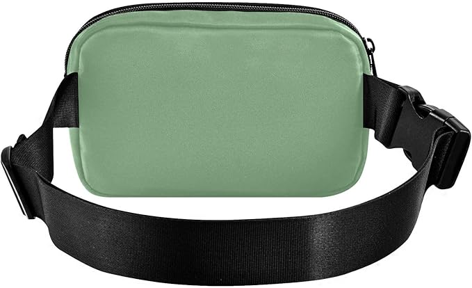 Fanny Pack for Women Men Water Resistant Fashion Waist Packs with Adjustable Strap Belt Bag for Travel Workout Jogging Hiking Dark Sea Green