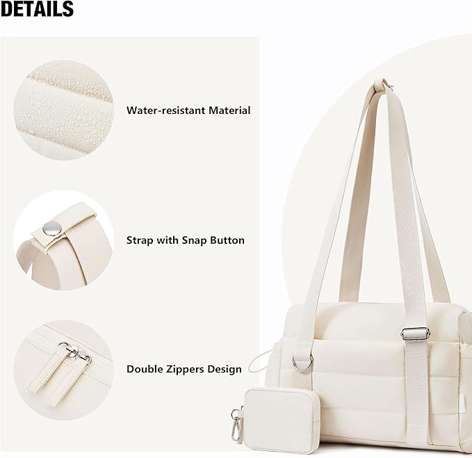 ROULENS Small Gym Bag for Women 2 Set Mini Gym Duffle Bag with Wet Compartment and Coin Wallet, Gym Tote Bag for Workout/Sport/Travel