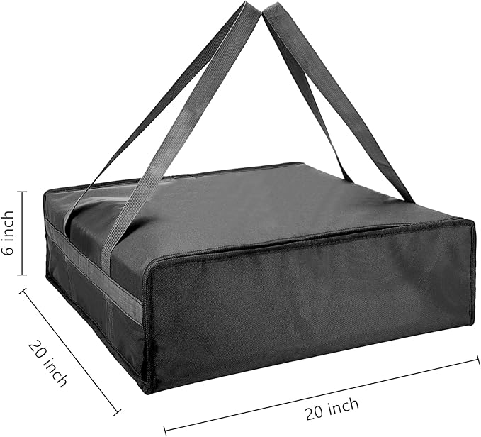 Yalin XXXL Large Insulated Cooler Bag, Styrofoam Cooler of Keep Food Hot or Cold, Reusable Double Zipper Food Delivery Bag for Grocery Shopping, 23" W x 15" H x 14" D