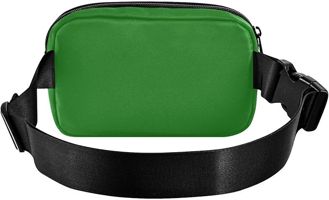 Fanny Pack for Women Men Water Resistant Fashion Waist Packs with Adjustable Strap Belt Bag for Travel Workout Jogging Hiking Forest Green