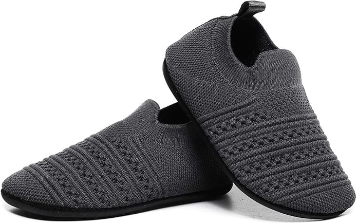 ditont Toddler Slippers Non-Slip Lightweight Comfortable Kids Indoor Grip House Home Shoes for Boys Girl